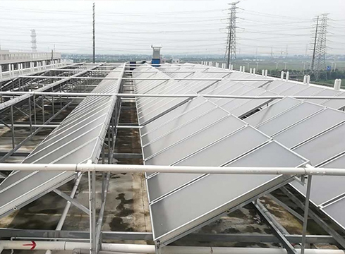 永乐高60net热能科技（杏坛）员工宿舍楼太阳能热水工程